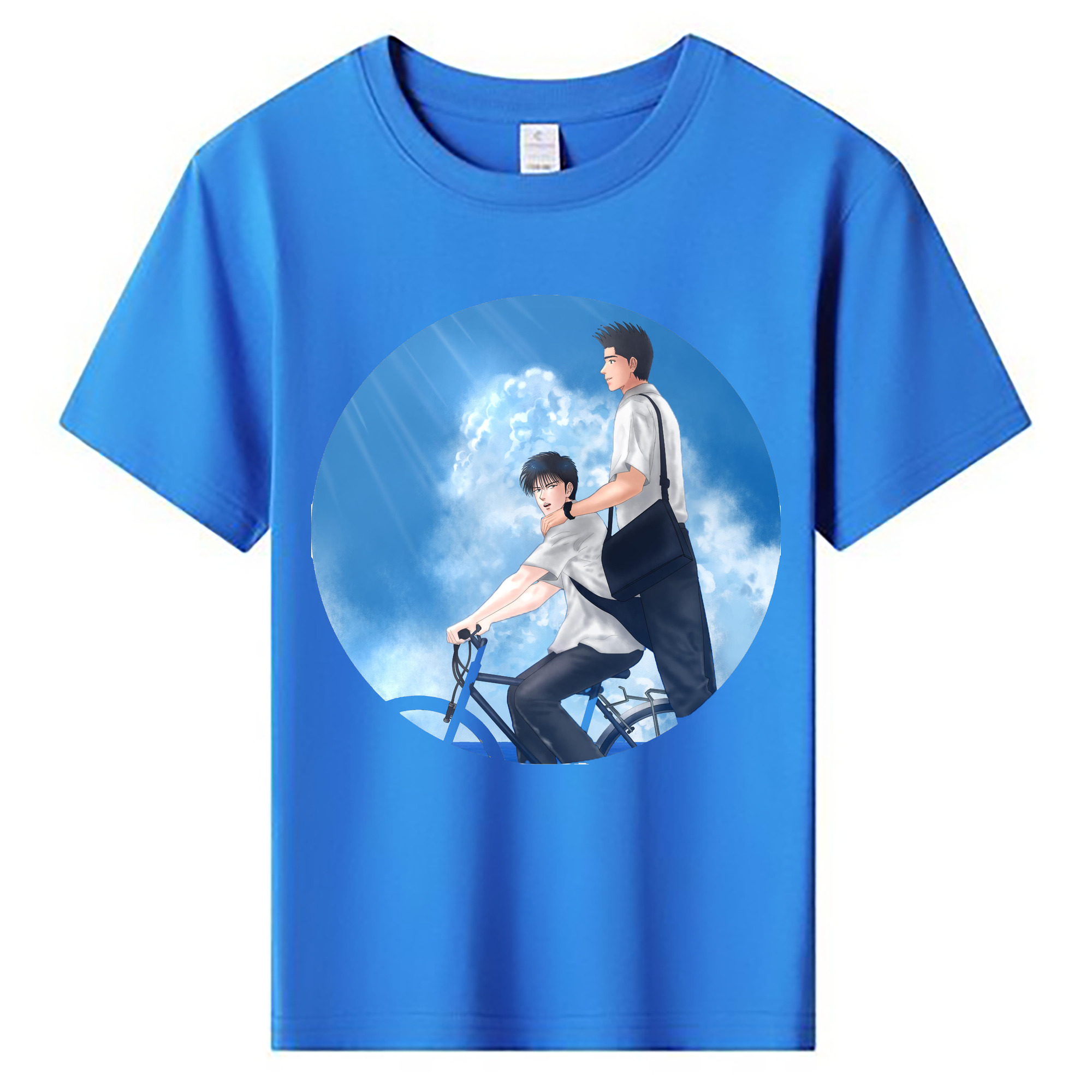 （画像用） SLAM DUNK／スラムダンク 綿100％キッズTシャツ（フロントプリント）